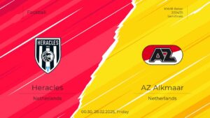 Heracles vs AZ Alkmaar